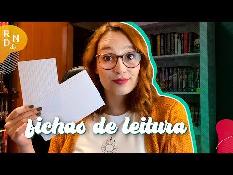 FICHAS DE LEITURA: COMO EU FAÇO! | Resenhando Sonhos